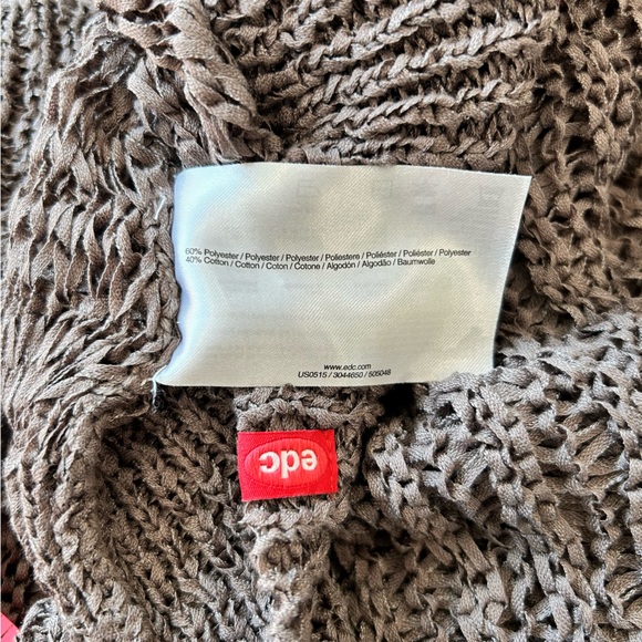 Ribbon Knit Esprit Slouchy Sweater - Picture 11 of 13